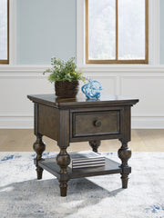 Homestyle Furniture - Ashley Furniture - Veramond End Table - Square End Table - T694-2