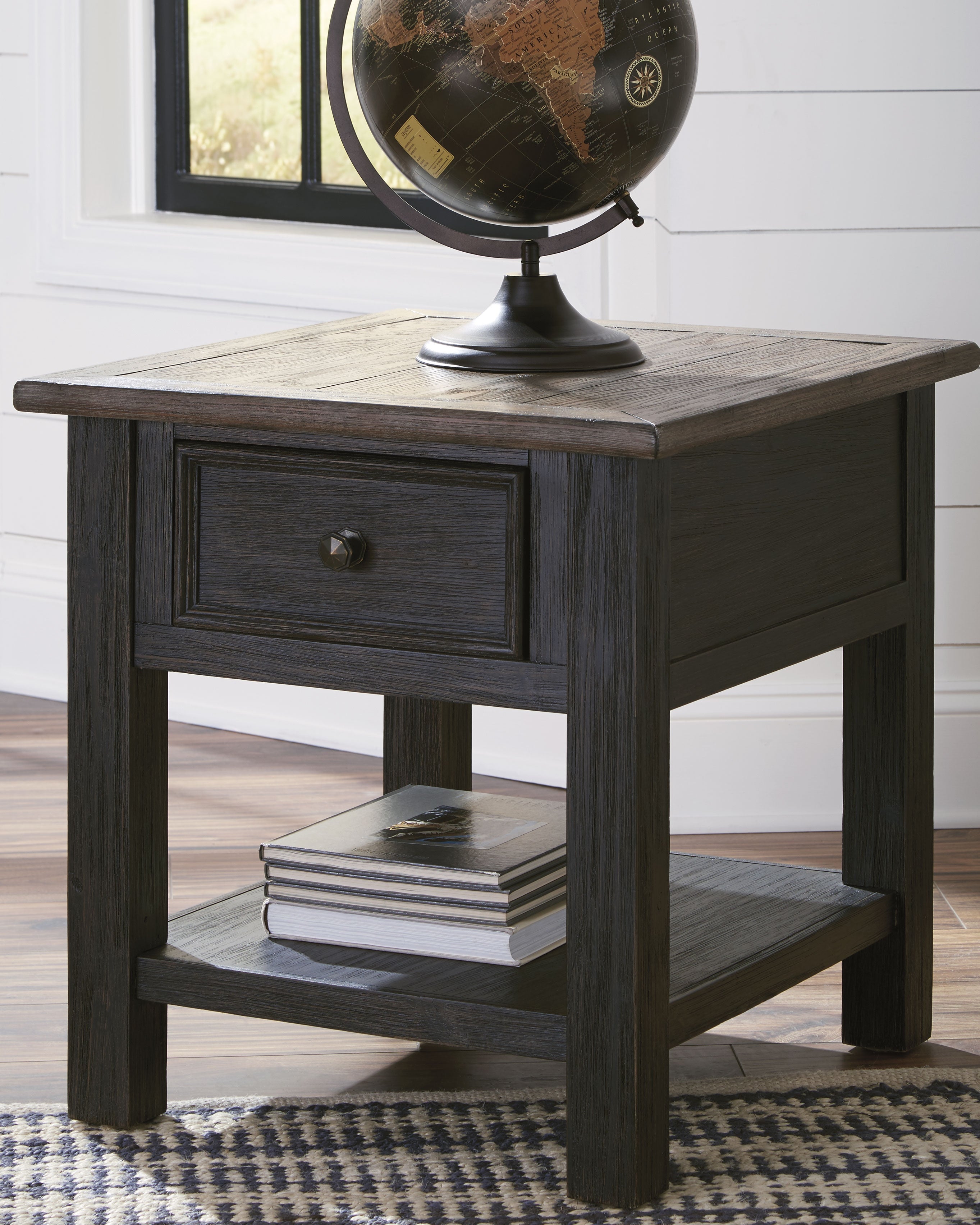 Homestyle Furniture - Ashley Furniture - Tyler Creek End Table - Rectangular End Table - T736-3