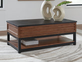Homestyle Furniture - Ashley Furniture - Kallari Lift-Top Coffee Table - Lift Top Cocktail Table - T737-9