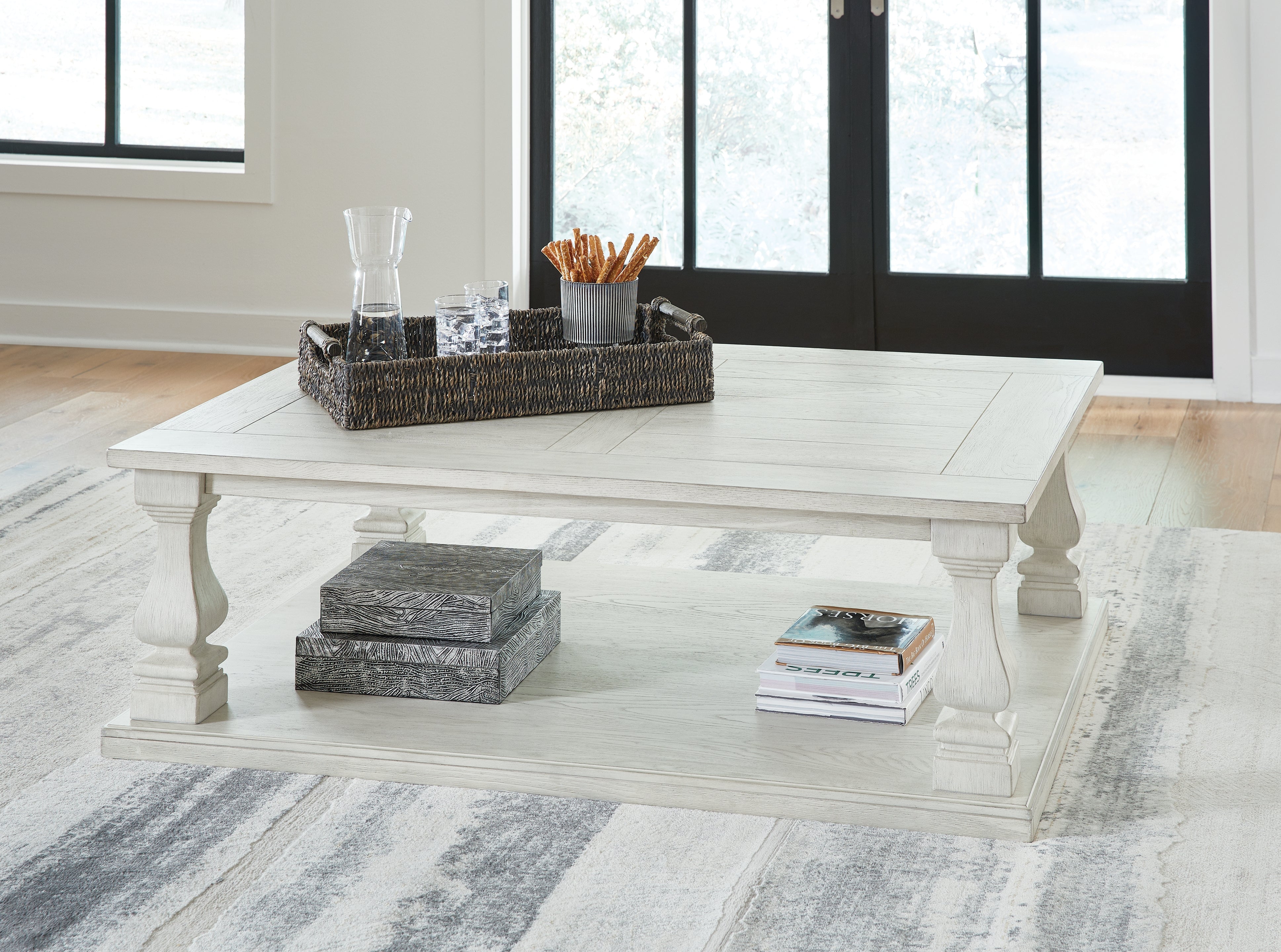 Homestyle Furniture - Ashley Furniture - Arlendyne Coffee Table - Rectangular Cocktail Table - T747-1