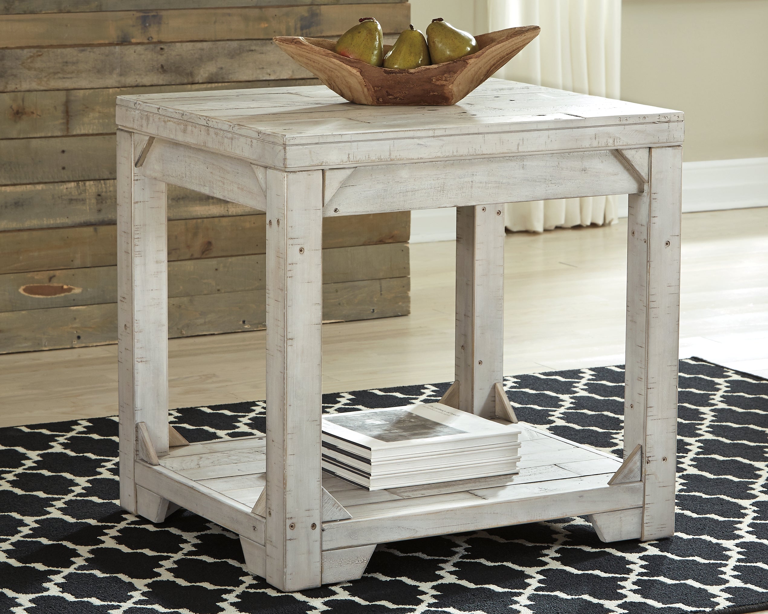 Homestyle Furniture - Ashley Furniture - Fregine End Table - Rectangular End Table - T755-3