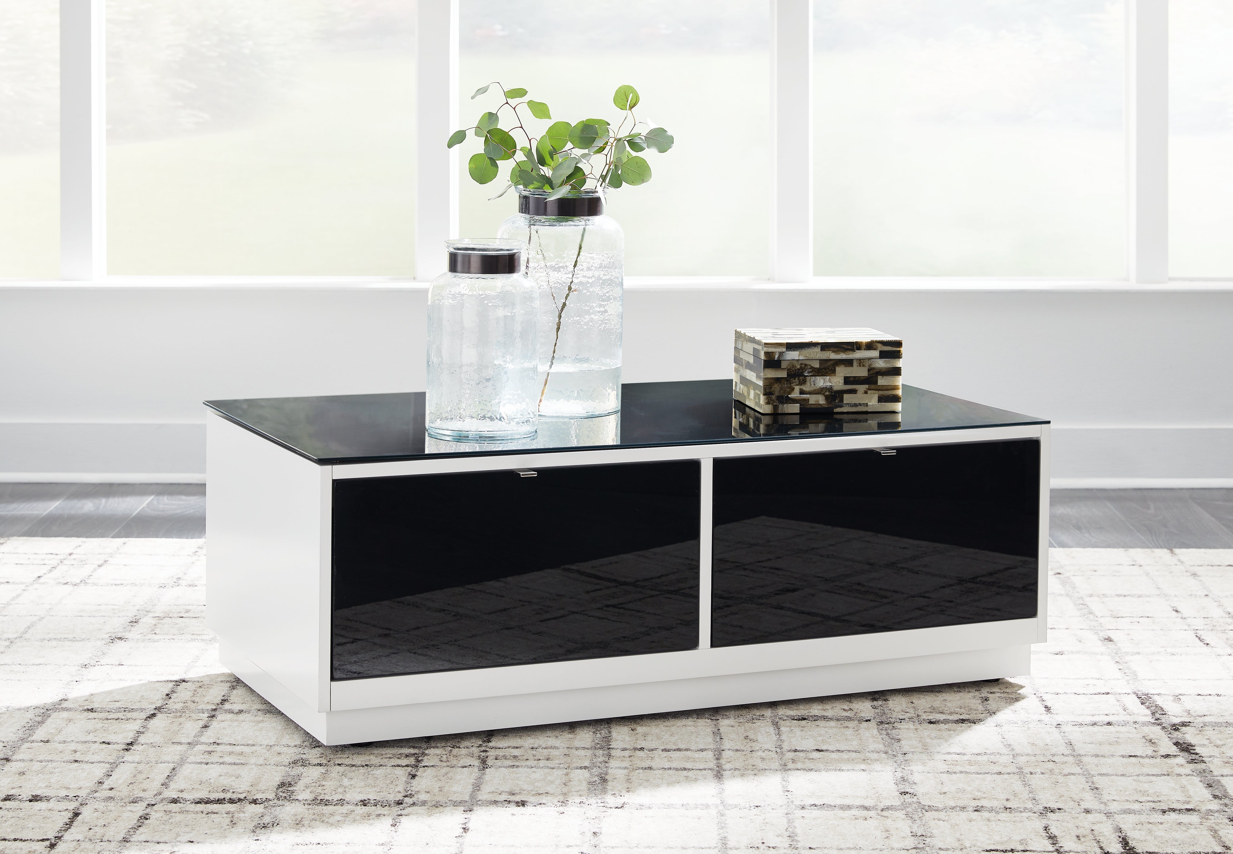 Homestyle Furniture - Ashley Furniture - Gardoni Coffee Table - Rectangular Cocktail Table - T756-1