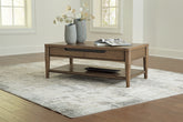 Homestyle Furniture - Ashley Furniture - Roanhowe Coffee Table - Rectangular Cocktail Table - T769-1