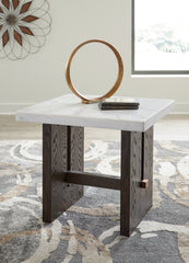 Homestyle Furniture - Ashley Furniture - Burkhaus End Table - Rectangular End Table - T779-3