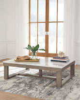 Homestyle Furniture - Ashley Furniture - Loyaska Coffee Table - Rectangular Cocktail Table - T789-1