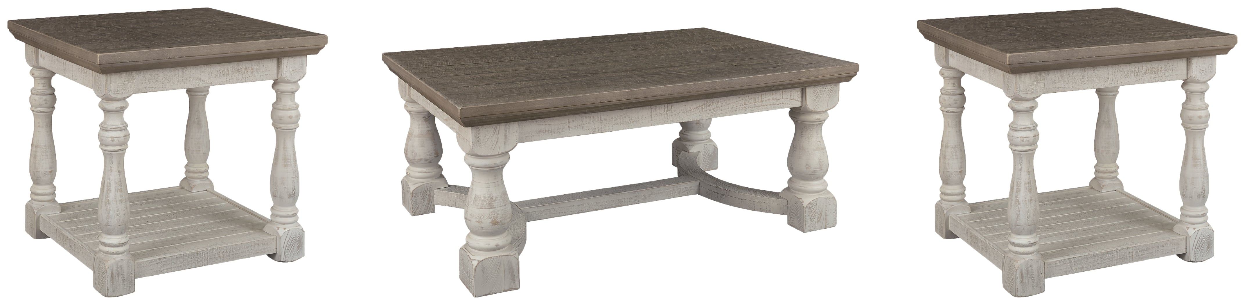 Homestyle Furniture - Ashley Furniture - Havalance Coffee Table and 2 End Tables - Coffee Table and 2 End Tables - T814T1