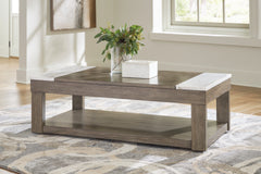 Homestyle Furniture - Ashley Furniture - Loyaska Lift-Top Coffee Table - Lift Top Cocktail Table - T854-9
