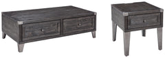 Homestyle Furniture - Ashley Furniture - Todoe Coffee Table and End Table - Coffee Table and End Table - T901T1