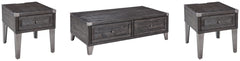 Homestyle Furniture - Ashley Furniture - Todoe Coffee Table and 2 End Tables - Coffee Table and 2 End Tables - T901T2