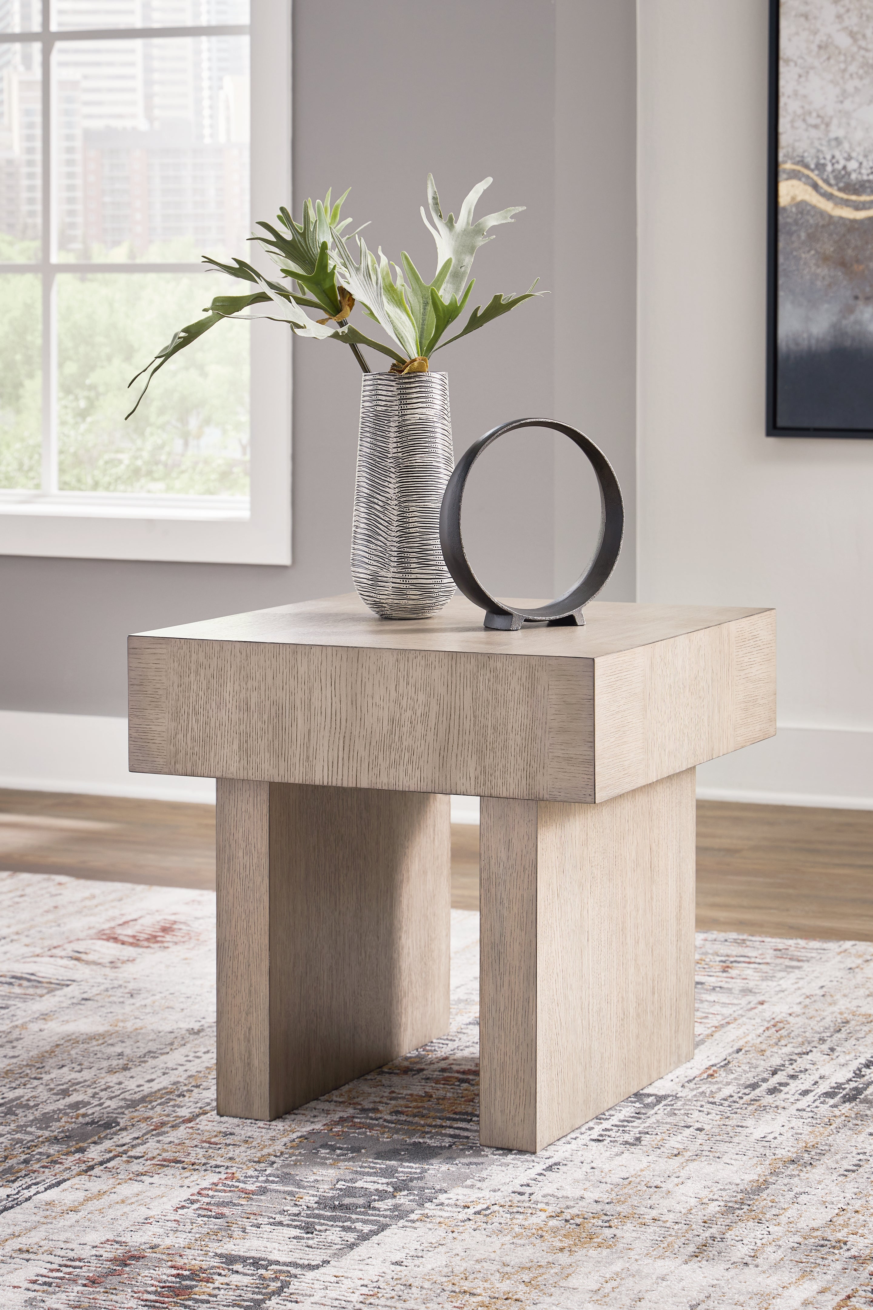 Homestyle Furniture - Ashley Furniture - Jorlaina End Table - Square End Table - T922-2