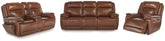 Homestyle Furniture - Ashley Furniture - Healy Pier Power Reclining Sofa, Loveseat and Recliner - Power Reclining Sofa, Loveseat and Recliner - U11204U2