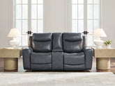 Homestyle Furniture - Ashley Furniture - Next Move Power Reclining Loveseat - PWR REC Loveseat/CON/ADJ HDRST - PCU1210018
