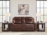 Homestyle Furniture - Ashley Furniture - Next Move Power Reclining Loveseat with Console - PWR REC Loveseat/CON/ADJ HDRST - PCU1210218