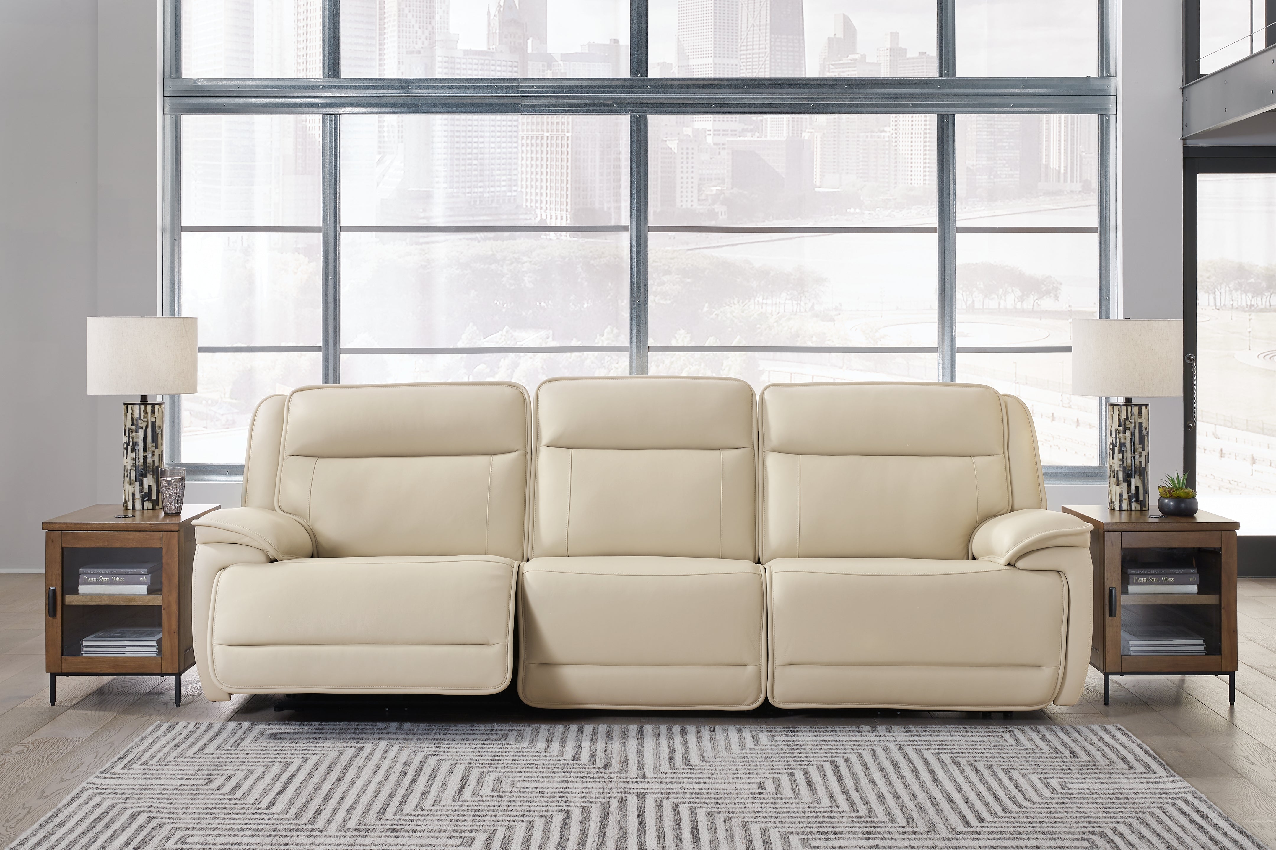 Homestyle Furniture - Ashley Furniture - Double Deal 3-Piece Power Reclining Sofa Sectional - 3-Piece Power Reclining Sofa Sectional - U13001S5