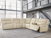 Homestyle Furniture - Ashley Furniture - Double Deal 7-Piece Reclining Sectional with 2 Consoles - 7-Piece Reclining Sectional with 2 Consoles - U13001S9