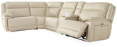 Homestyle Furniture - Ashley Furniture - Double Deal 5-Piece Reclining Sectional with Console - 5-Piece Reclining Sectional with Console - U13001S8