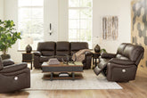 Homestyle Furniture - Ashley Furniture - Leesworth Power Reclining Sofa, Loveseat and Recliner - Power Reclining Sofa, Loveseat and Recliner - U43808U2
