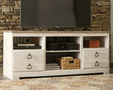 Homestyle Furniture - Ashley Furniture - Willowton 64" TV Stand - 64" - W267-68
