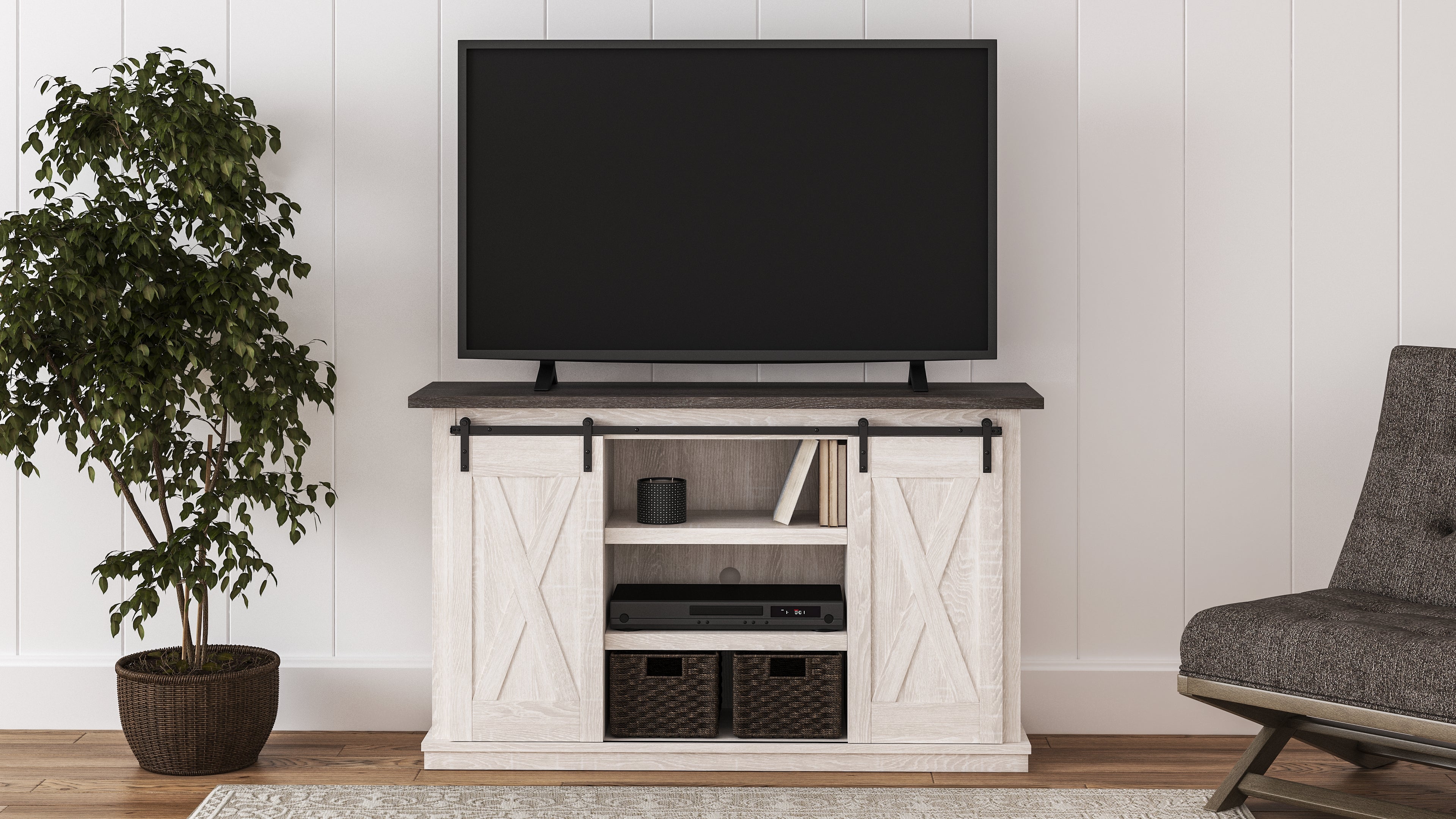 Homestyle Furniture - Ashley Furniture - Dorrinson 54" TV Stand - 54" - W287-48