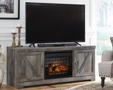 Homestyle Furniture - Ashley Furniture - Wynnlow 63" TV Stand with Electric Fireplace - 63" TV Stand with Electric Fireplace - W440W9