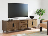 Homestyle Furniture - Ashley Furniture - Roanhowe 85" TV Stand - 85" - W769-68