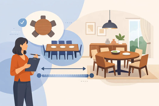 How to Choose Dining Table Size for Your Room