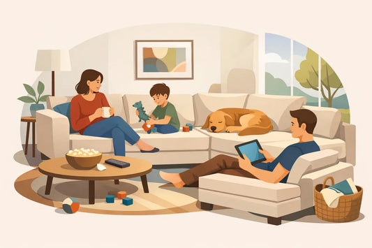 Sectional Sofas That Make Room for Real Life