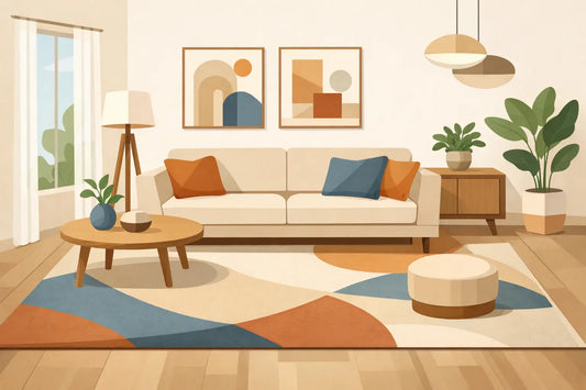 Area Rugs for Living Rooms That Fit Right
