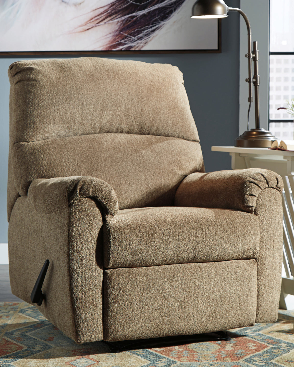 Homestyle Furniture - Ashley Furniture - Nerviano Recliner - Zero Wall Recliner / Mocha - 1080129