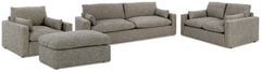 Homestyle Furniture - Ashley Furniture - Dramatic Sofa, Loveseat, Oversized Chair and Ottoman - Sofa, Loveseat, Oversized Chair and Ottoman - 11702U3