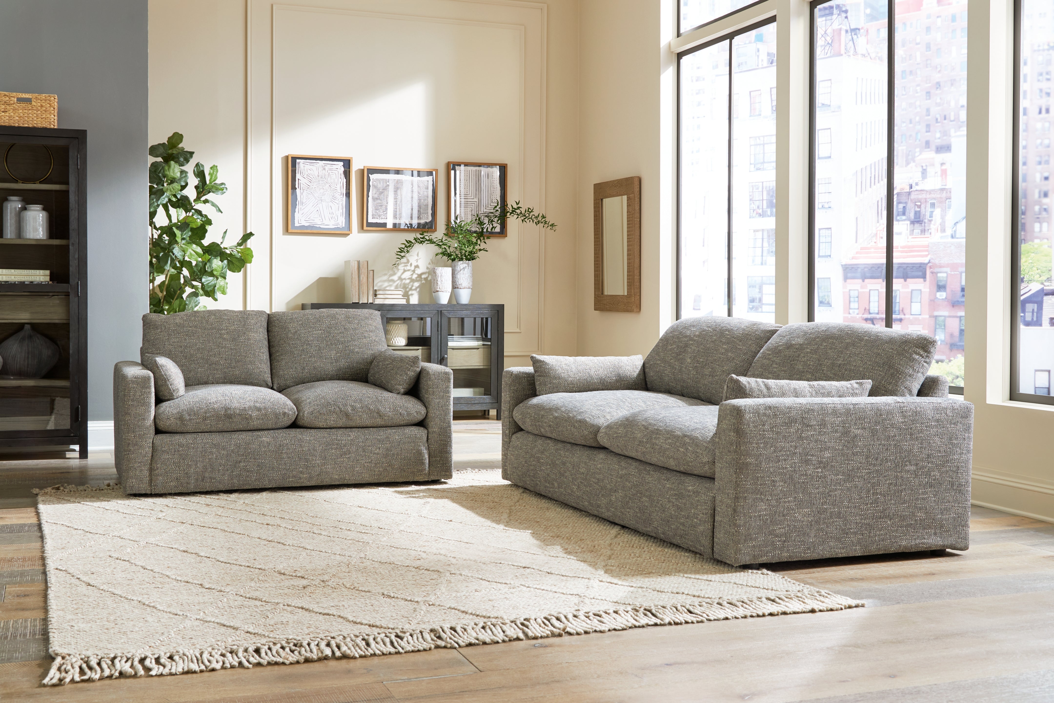 Homestyle Furniture - Ashley Furniture - Dramatic Sofa and Loveseat - Sofa and Loveseat - 11702U1