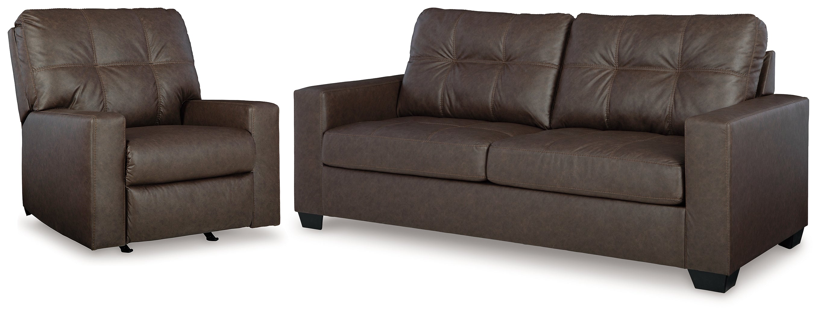 Homestyle Furniture - Ashley Furniture - Barlin Mills Sofa and Recliner - Sofa and Recliner - 17003U3