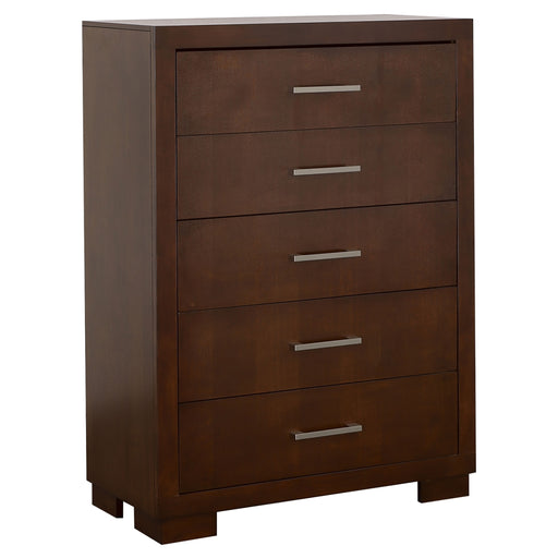 Homestyle Furniture - Coaster - Jessica 5-drawer Bedroom Chest Cappuccino - 200715