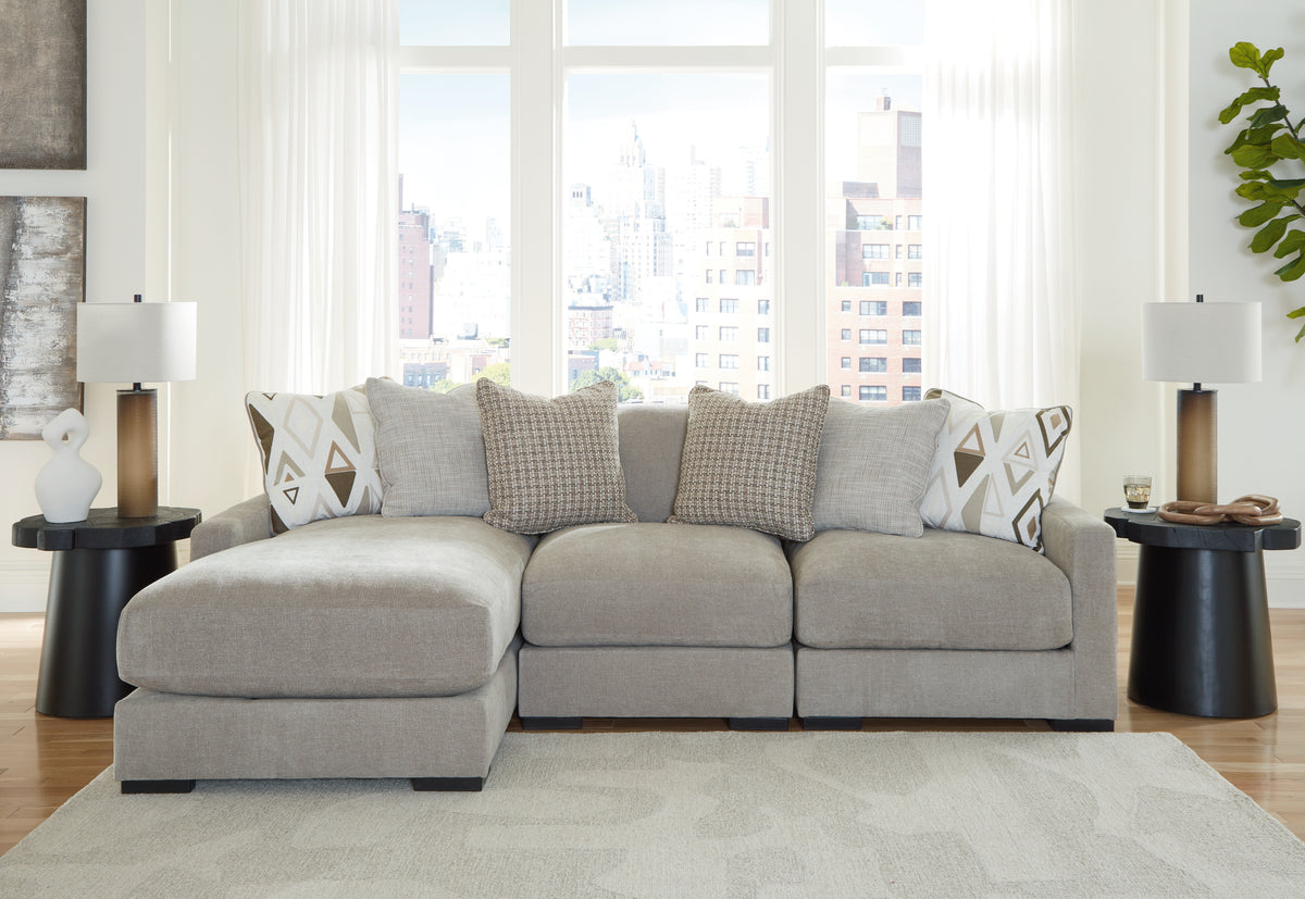 Homestyle Furniture - Ashley Furniture - Aslan Court 3-Piece Sofa Sectional with Chaise - RAF 3-Piece Sofa Sectional with Chaise - 20305S3