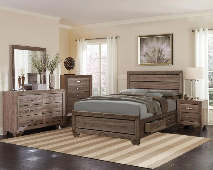 Kauffman  CAL KING STORAGE 4PC - Homestyle Furniture (ARk)