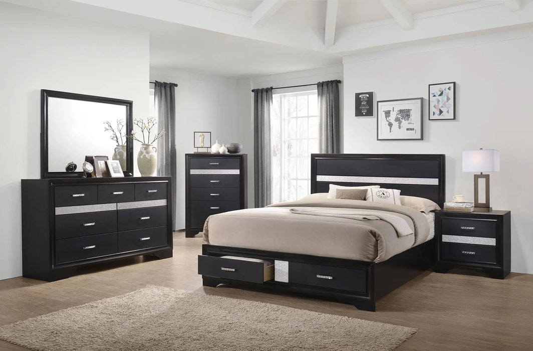 Miranda Platform Storage Bedroom Set - Homestyle Furniture (ARk)