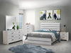 Brantford 4-piece Eastern King Panel Bedroom Set Coastal White image