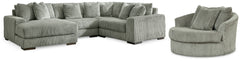 Homestyle Furniture - Ashley Furniture - Lindyn 4-Piece Sectionals with Chair - 4-Piece Sectionals with Chair - 21105U4