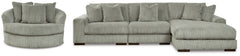 Homestyle Furniture - Ashley Furniture - Lindyn 3-Piece Sectional and Chair - 3-Piece Sectional and Chair - 21105U1