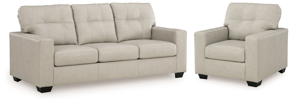 Homestyle Furniture - Ashley Furniture - Santorine Sofa and Chair - Sofa and Chair - 21708U1