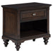 Homestyle Furniture - Coaster - Andover 1-drawer Nightstand Bedside Table Dark Oak - 223632