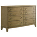 Homestyle Furniture - Coaster - Granada 8-drawer Dresser Cabinet Natural Pine - 224923