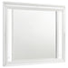 Homestyle Furniture - Coaster - Marmore LED Dresser Mirror White - 224964