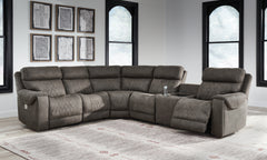 Homestyle Furniture - Ashley Furniture - Hoopster 6-Piece Power Reclining Sectional - 6-Piece Power Reclining Sectional - 23703S5