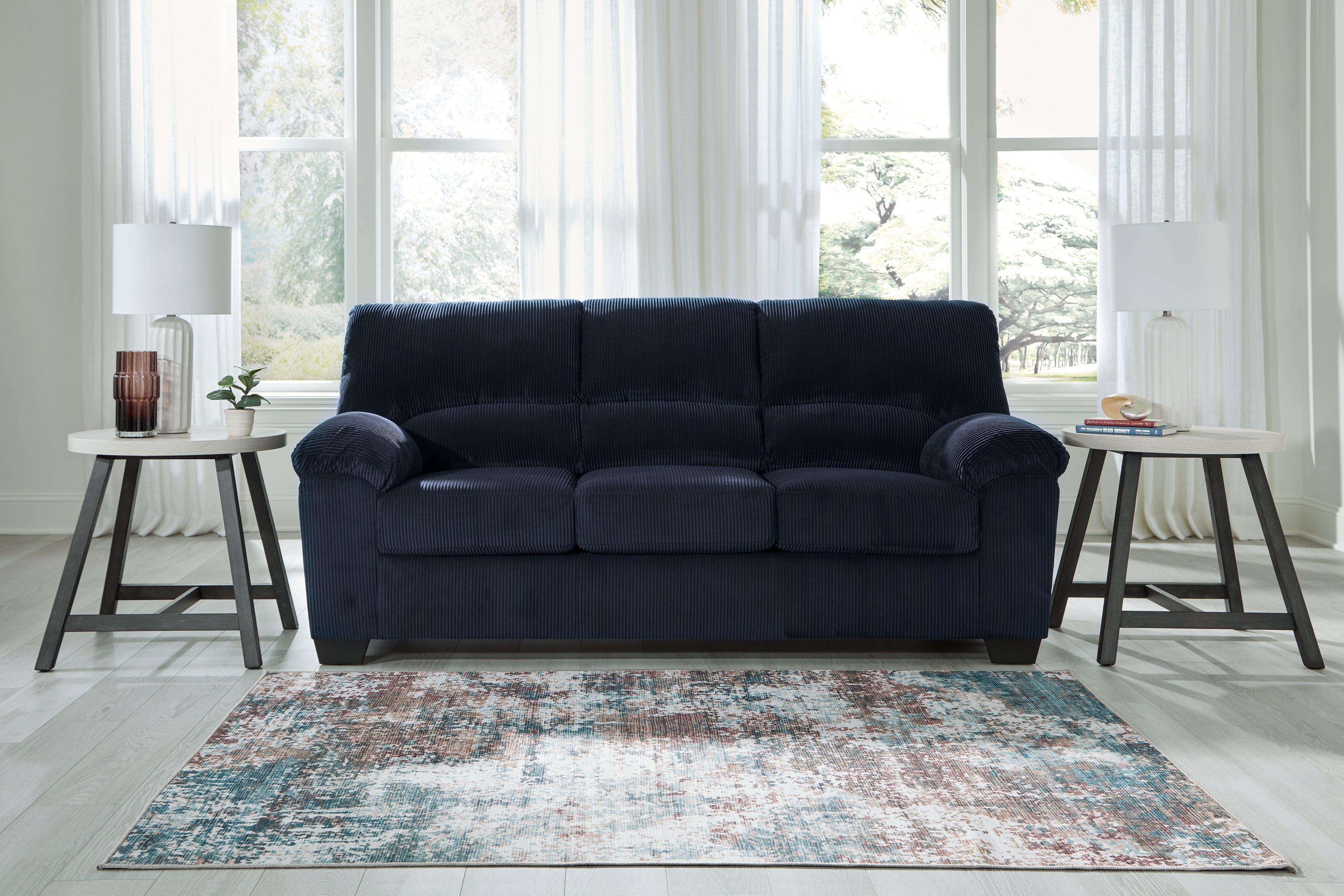 Homestyle Furniture - Ashley Furniture - SimpleJoy Sofa - Sofa / Navy - 2420538