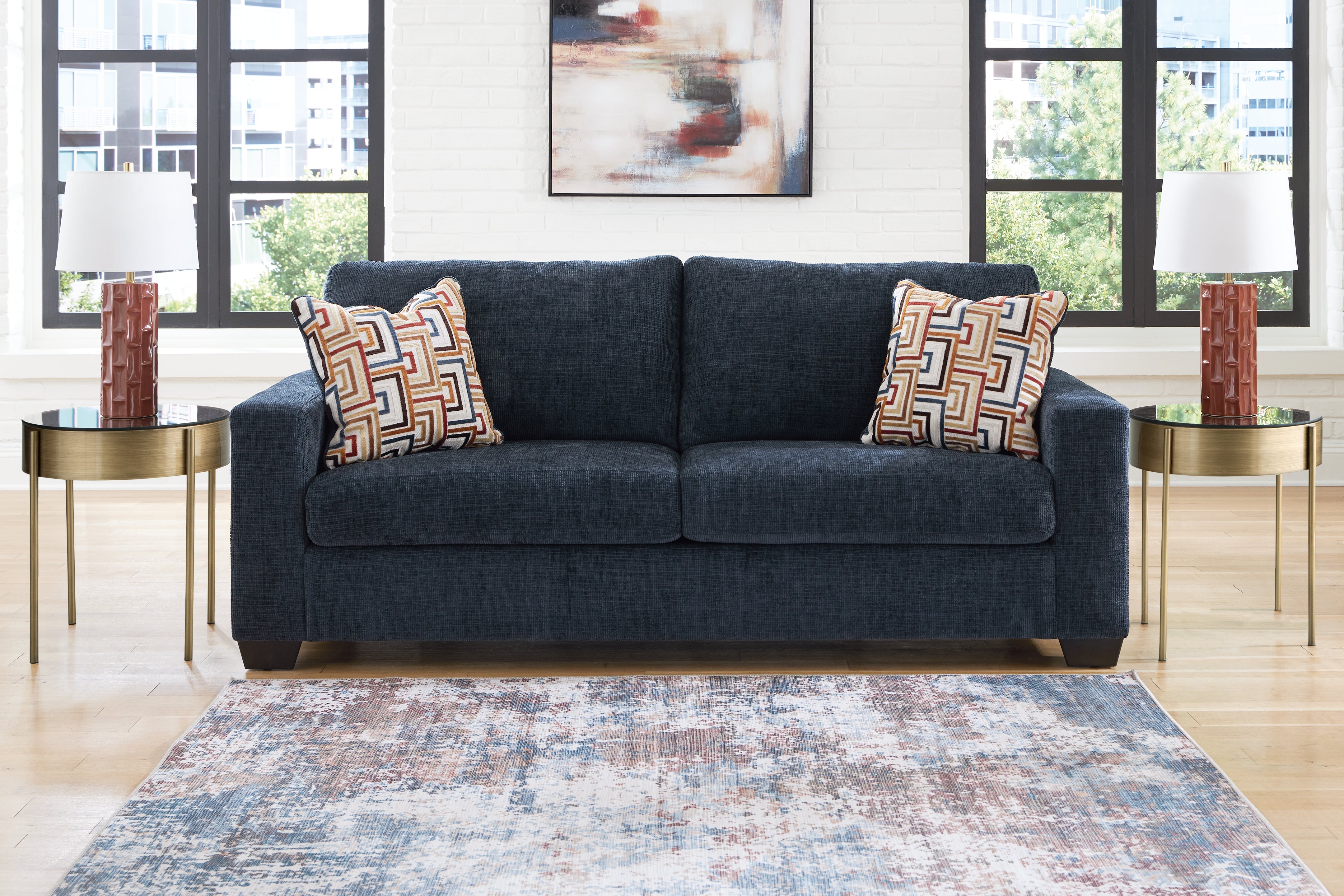 Homestyle Furniture - Ashley Furniture - Aviemore Sofa - Sofa / Ink - 2430338