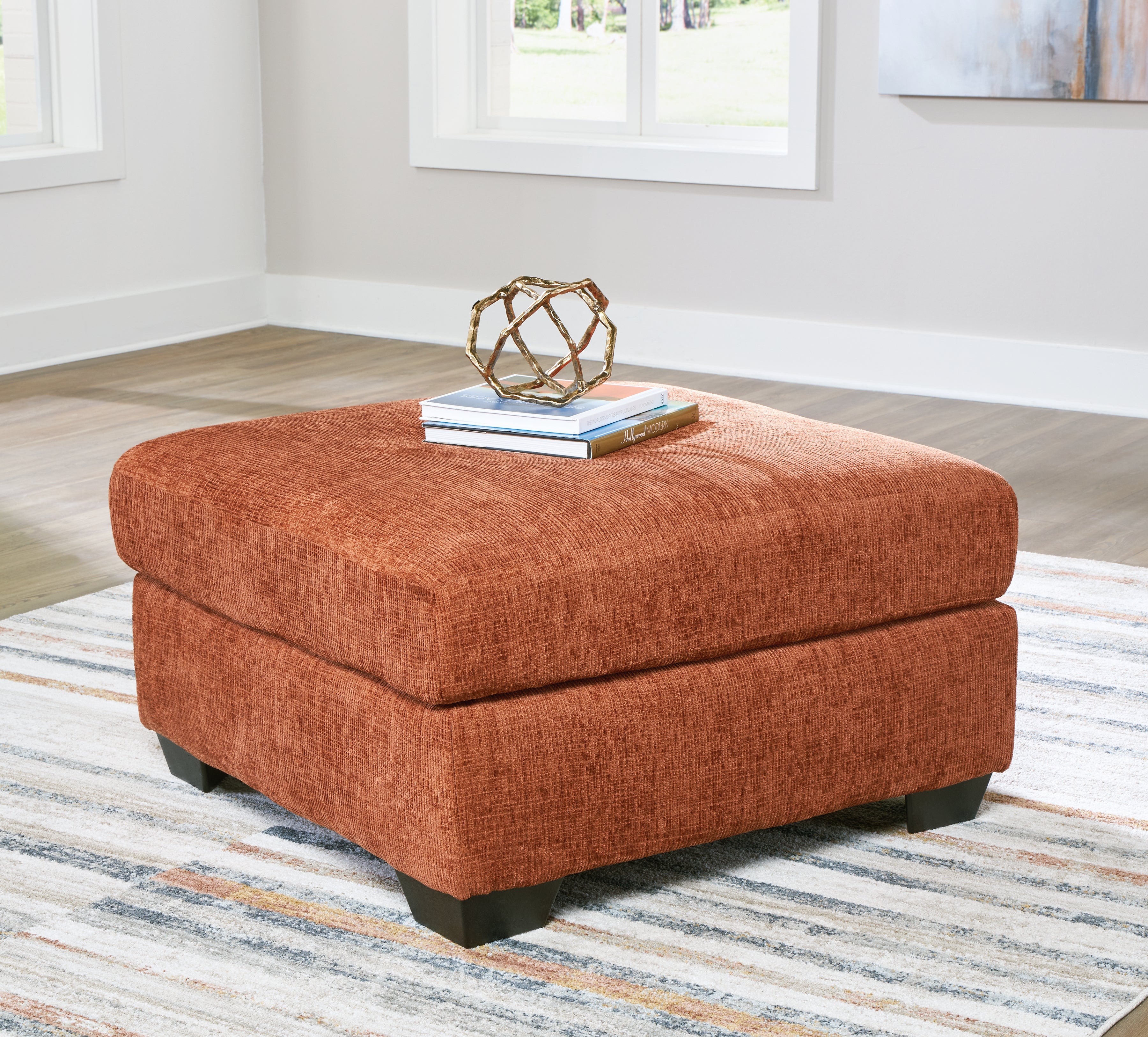 Homestyle Furniture - Ashley Furniture - Aviemore Oversized Accent Ottoman - Oversized Accent Ottoman / Spice - 2430408
