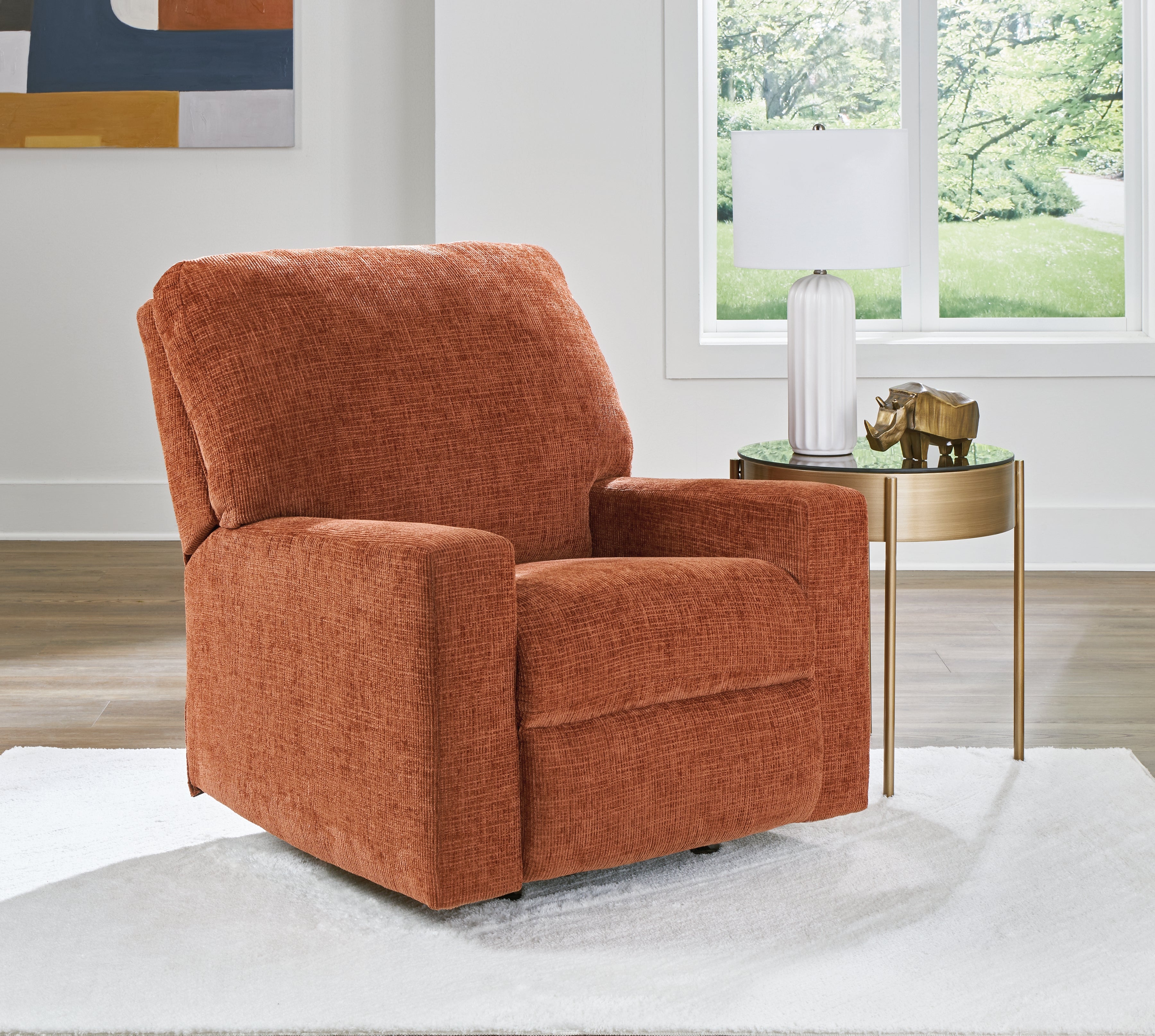 Homestyle Furniture - Ashley Furniture - Aviemore Recliner - Rocker Recliner / Spice - 2430425