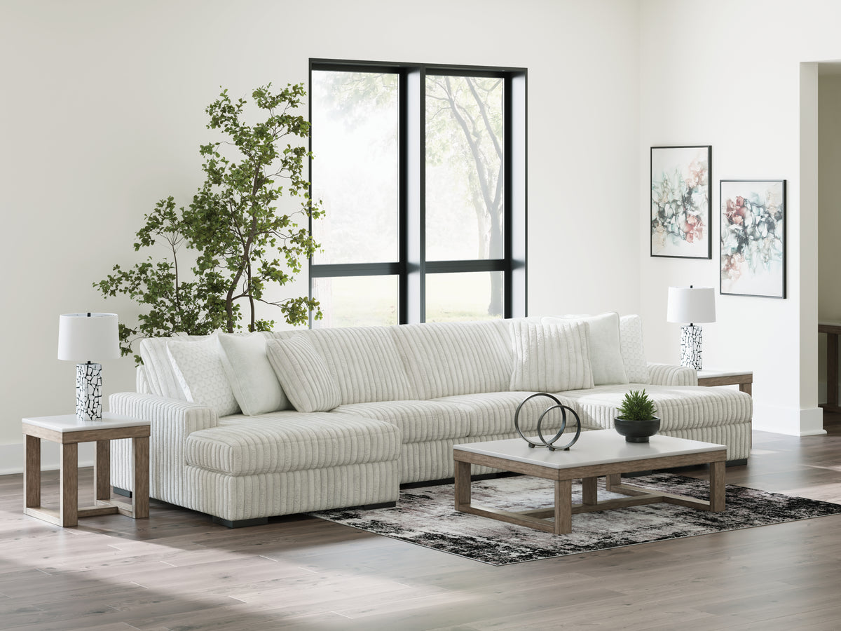 Homestyle Furniture - Ashley Furniture - Stupendous 4-Piece Sectional with Double Chaise - RAF 4-Piece Sectional with Double Chaise - 25903S5