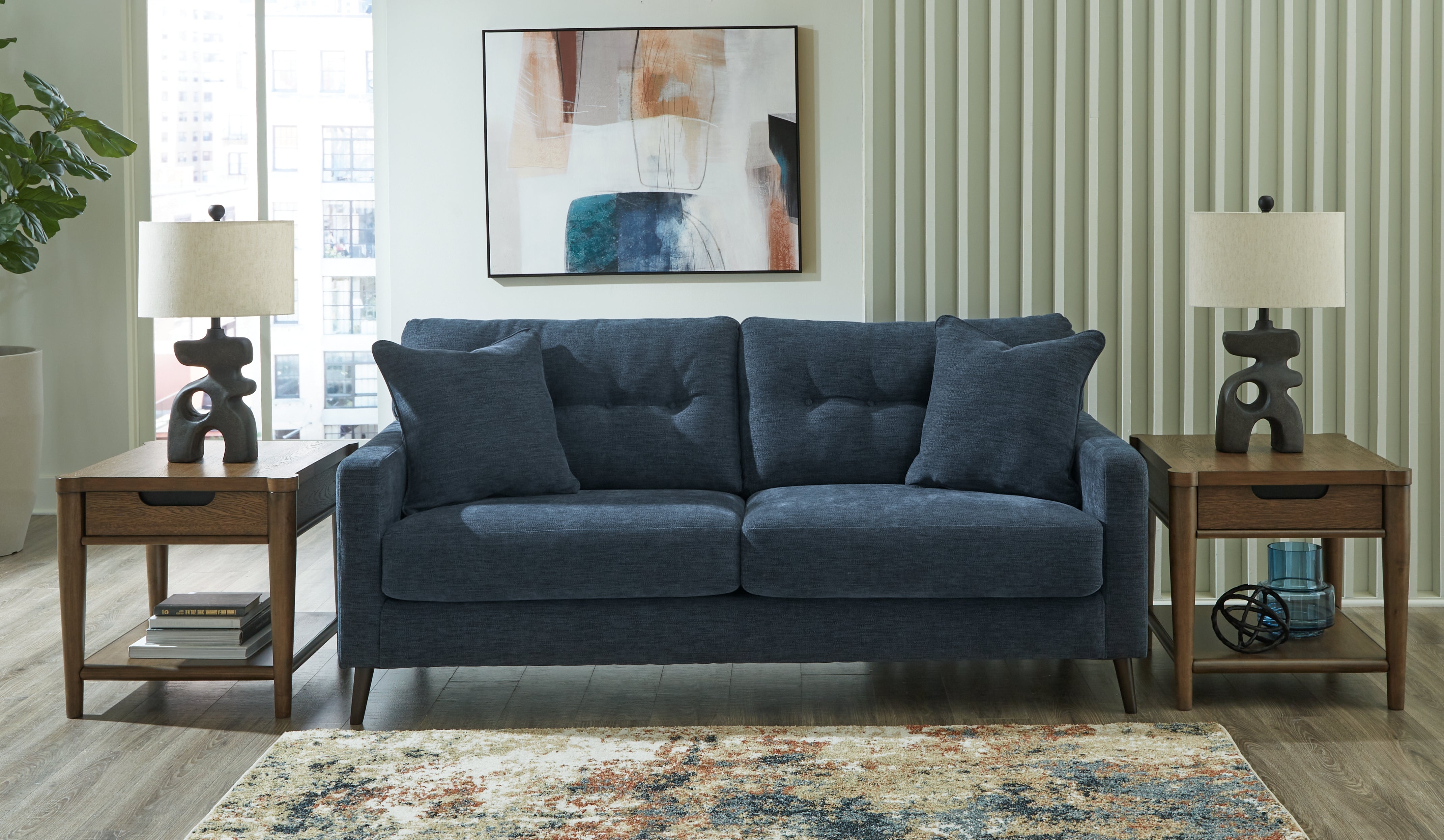 Homestyle Furniture - Ashley Furniture - Bixler Sofa - Sofa / Navy - 2610638